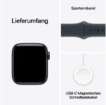 Apple Watch SE 3 GPS 40mm Midnight – Sportarmband Smartwatch – Bild 6