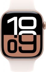 Apple Watch Series 10 GPS 46mm Roségold – Sportarmband Smartwatch – Bild 2