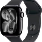 Apple Watch Series 11 GPS 42mm Jet Black – Sportarmband Smartwatch